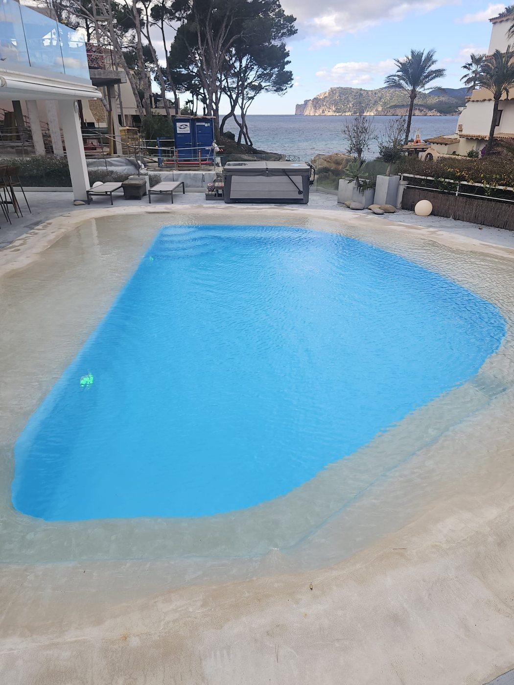 Piscina con vistas